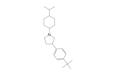 Pyrrolidine, 3-[4-(1,1-dimethylethyl)phenyl]-1-[4-(1-methylethyl)cyclohexyl]-