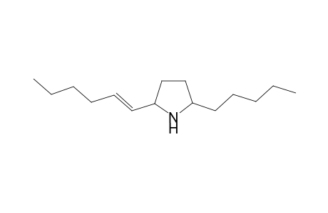 2-Pentyl-6-(hexenyl)-pyrrolidine