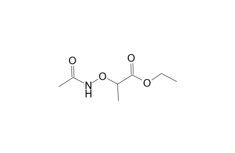 Ethyl 2-[(acetylamino)oxy]propanoate