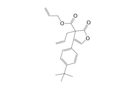 Allyl 3-allyl-4-(4-tert-butylphenyl)-2-oxo-2,3-dihydrofuran-3-carboxylate