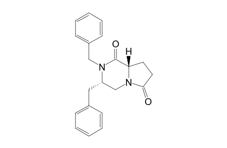(3S,8AS)-2,3-DIBENZYLTETRAHYDROPYRROLO-[1,2-A]-PYRAZINE-1,6-DIONE