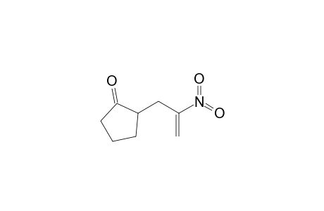 Cyclopentanone, 2-(2-nitro-2-propenyl)-