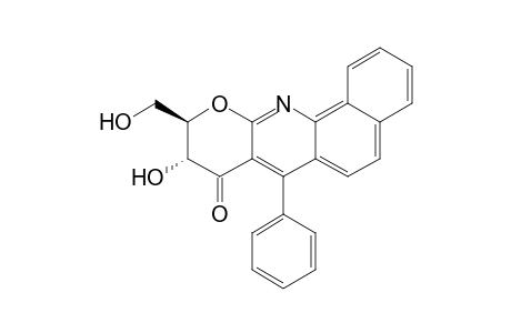 (9R,10R)-9,10-Dihydro-9-hydroxy-10-hydroxymethyl-7-phenyl-benzo[h]pyrano[2,3-b]quinolin-8-one