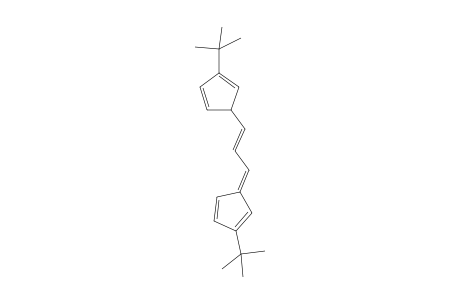 (E/Z)-2-tert-Butyl-6-[(E)-2-(3/4-tert-butylcylopentadienyl)vi-nylpentafulvene