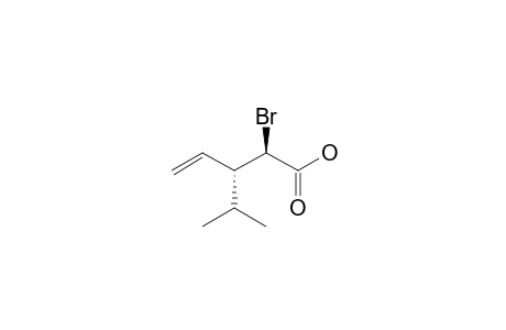 (2R,3R)-2-bromo-3-propan-2-ylpent-4-enoic acid
