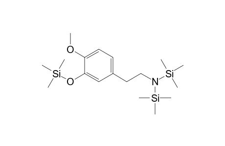 3-Trimethylsilyloxy-4-methoxyphenethyl-N,N-bis(trimethylsilyl)amine