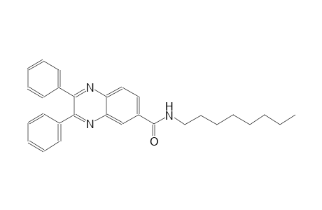 6-quinoxalinecarboxamide, N-octyl-2,3-diphenyl-