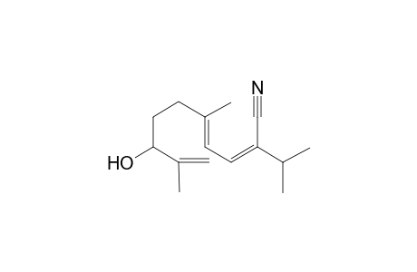 (2Z,4E)-8-Hydroxy-5,9-dimethyl-2-(1-methylethyl)deca-2,4,9-trienenitrole
