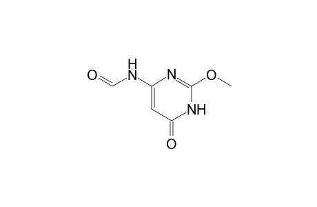 N-(2-Methoxy-6-oxo-1,6-dihydropyrimidin-4-yl)formamide