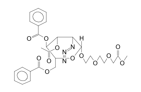 7-METHOXYCARBONYL-3,6-DIOXAHEPTYL 2-AZIDO-3-O-ACETYL-4,6-DI-O-BENZOYL-2-DEOXY-BETA-D-MANNOPYRANOSIDE