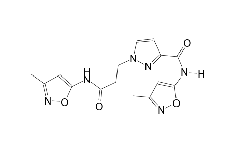 1H-pyrazole-1-propanamide, N-(3-methyl-5-isoxazolyl)-3-[[(3-methyl-5-isoxazolyl)amino]carbonyl]-