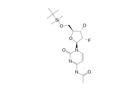 N(4)-ACETYL-2'-DEOXY-2'-FLUORO-5'-O-TERT.-BUTYLDIMETHYLSILY-CYTIDINE