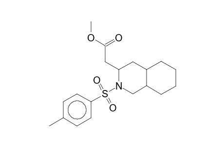 Perhydroisoquinolin-3-acetic acid, 2-(4-methylphenyl)sulfonyl-, methyl ester