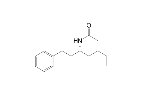 (R)-N-Acetyl-3-amino-1-phenylheptane