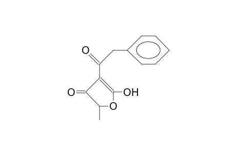 3-(2-Phenyl-acetyl)-5-methyl-tetronic acid, tautomer