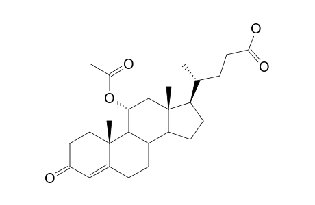 11-ACETYL-3-OXO-CHOL-4-EN-24-OIC-ACID