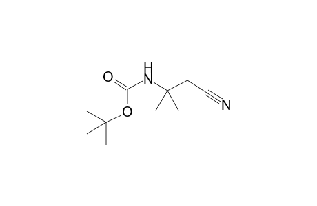 tert-Butyl (1-Cyano-2-methylpropan-2-yl)carbamate