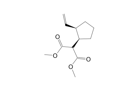 2-[(1R,2R)-2-vinylcyclopentyl]malonic acid dimethyl ester