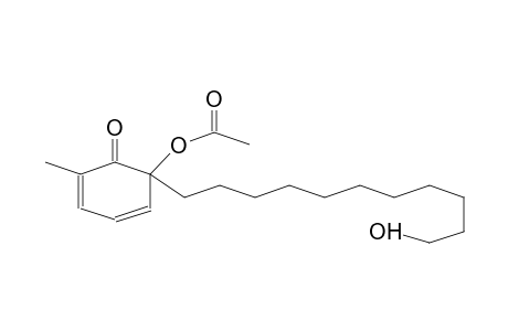 2,4-CYCOHEXADIEN-1-ONE, 6-(ACETYLOXY)-6-(11-HYDROXYUNDECYL)-2-METHYL-