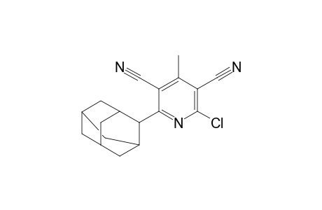 2-Adamantyl-6-chloro-4-methylpyridine-3,5-dicabonitrile