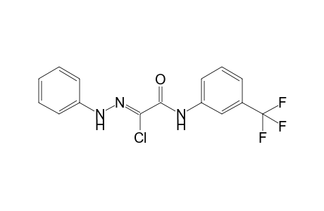 (1Z)-2-keto-N-phenyl-2-[3-(trifluoromethyl)anilino]acetohydrazonoyl chloride