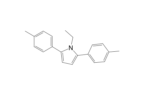 1H-Pyrrole, 1-ethyl-2,5-bis(4-methylphenyl)-