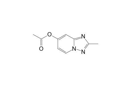 7-acetoxy-2-methyl[1,2,4]triazolo[1,5-a]pyridine