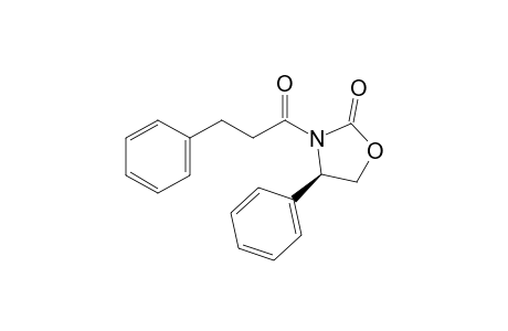 (4R)-4-phenyl-3-(3-phenylpropanoyl)-1,3-oxazolidin-2-one