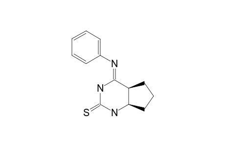 CIS-4-PHENYLIMINO-1,2,3,4A,5,6,7,7A-OCTAHYDRO-3-PHENYL-2-THIOOXOCYCLOPENTA-[D]-PYRIMIDINE;MAJOR-ISOMER