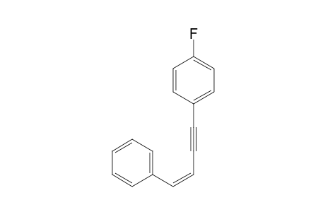 (cis)-4-(4'-Fluorophenyl)-1-phenyl-1-buten-3-yne