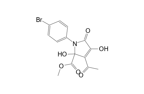 methyl 3-acetyl-1-(4-bromophenyl)-2,4-dihydroxy-5-oxo-2,5-dihydro-1H-pyrrole-2-carboxylate