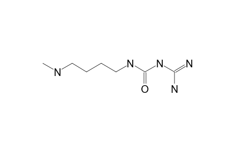 1-(3-AMIDINO-UREIDO)-4-(N-METHYLAMINO)-BUTANE-(DEACETYL-NICAEENSIN)