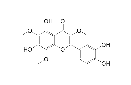 2-(3,4-dihydroxyphenyl)-5,7-dihydroxy-3,6,8-trimethoxy-1-benzopyran-4-one