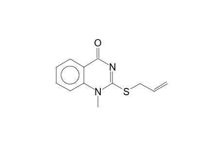 1-Methyl-2-(prop-2-enylthio)-4-quinazolinone