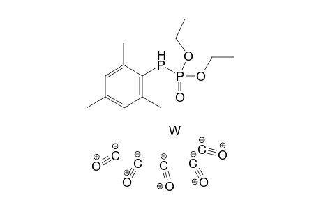 Diethoxyphosphoryl-(2,4,6-trimethylphenyl)phosphane tungsten pentacarbonyl