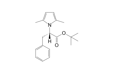 Tert-Butyl Ester of (S)-2-(2,5-Dimethyl-1H-pyrrol-1-yl)-3-phenylpropionic Acid