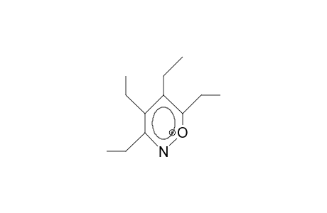 3,4,5,6-Tetraethyl-2-aza-pyrylium cation