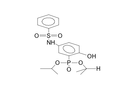 4-PHENYLSULPHONYLAMIDO-2-DIISOPROPOXYPHOSPHORYLPHENOL