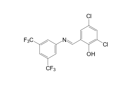 2,4-dichloro-6-[N-(alpha,alpha,alpha,alpha',alpha',alpha'-hexafluoro-3,5-xylyl)formimidoyl]phenol
