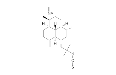 (1S*,3S*,4R*,7S*,8S*,12S*,13S*)-7-isocyano-15-isothiocyanatoamphilect-11(20)-ene