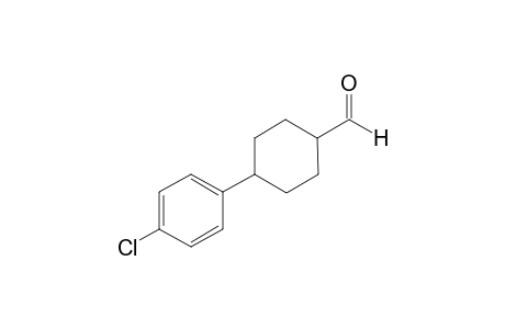 4-(4-Chlorophenyl)cyclohexanecarbaldehyde