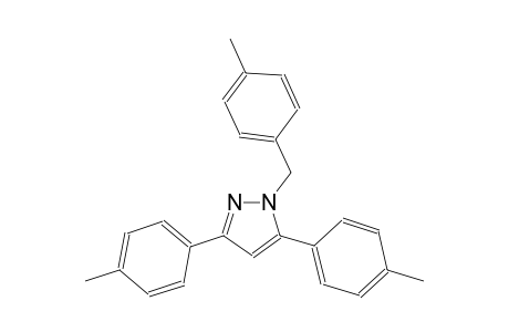 1-(4-methylbenzyl)-3,5-bis(4-methylphenyl)-1H-pyrazole