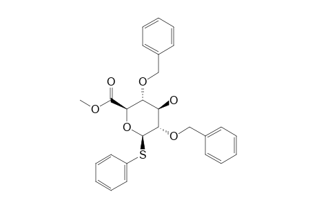 METHYL-(PHENYL-2,4-DI-O-BENZYL-1-THIO-BETA-D-GLUCOPYRANOSIDE)-URONATE