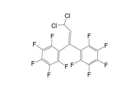 1,1-Bis(pentafluorophenyl)-trans-3,3-dichloropropene