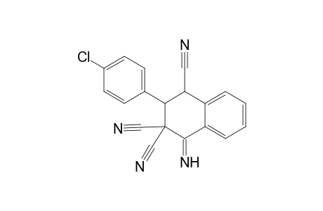 2-(4-Chlorophenyl)-4-imino-1,2-dihydronaphthalene-1,3,3(4H)-tricarbonitrile