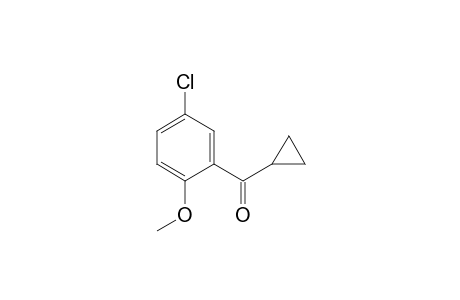 Methanone, (5-chloro-2-methoxyphenyl)cyclopropyl-