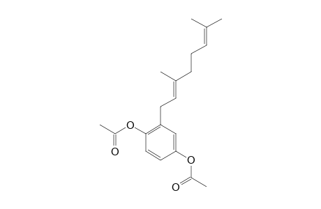 (E)-2-(3,7-DIMETHYLOCTA-2,6-DIENYL)-1,4-PHENYLENE-DIACETATE