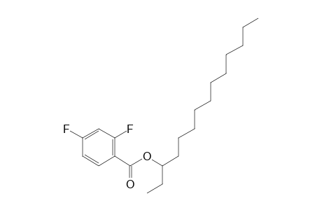 2,4-Difluorobenzoic acid, 3-tetradecyl ester