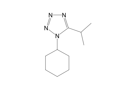 1H-TETRAZOLE, 1-CYCLOHEXYL-5-ISOPROPYL-,