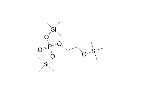 Phosphoric acid, bis(trimethylsilyl) 2-[(trimethylsilyl)oxy]ethyl ester